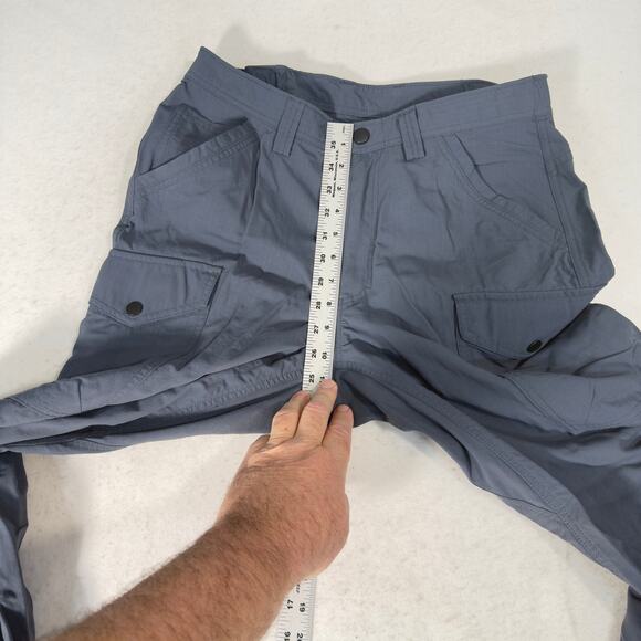 Duluth Trading Co Nylon Cargo Pant 32W 30L Blue 18261 Armachillo Cooling Cargo - Picture 5 of 12